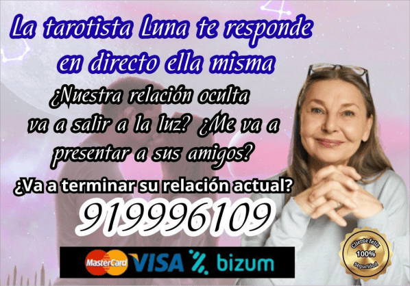 Tarot amor oculto 10€ 30 minutos, tarotista española Luna